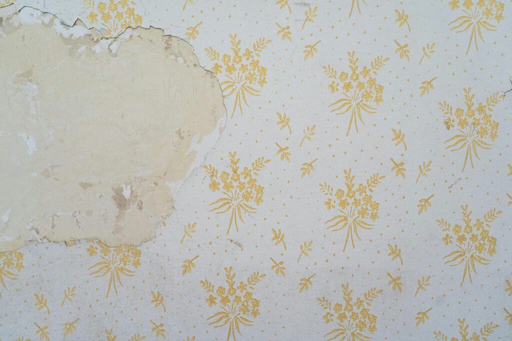 Cómo quitar papel pintado de la pared